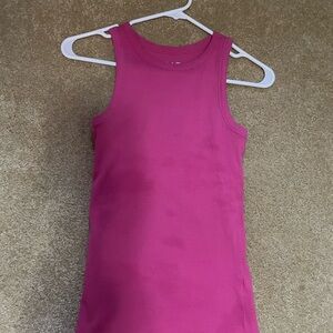 Pink Sleeveless Tank Top